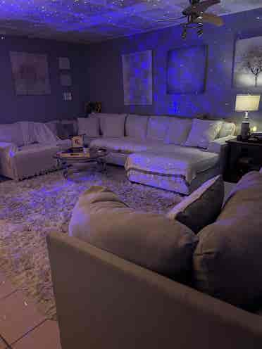 Large furnished room