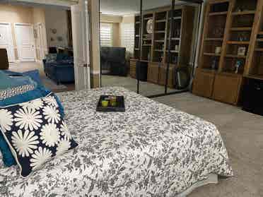 Large furnished room