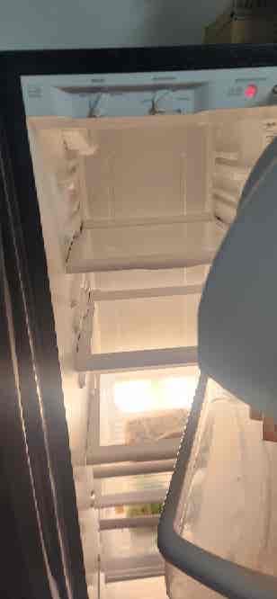 Room is renovated flooring painted