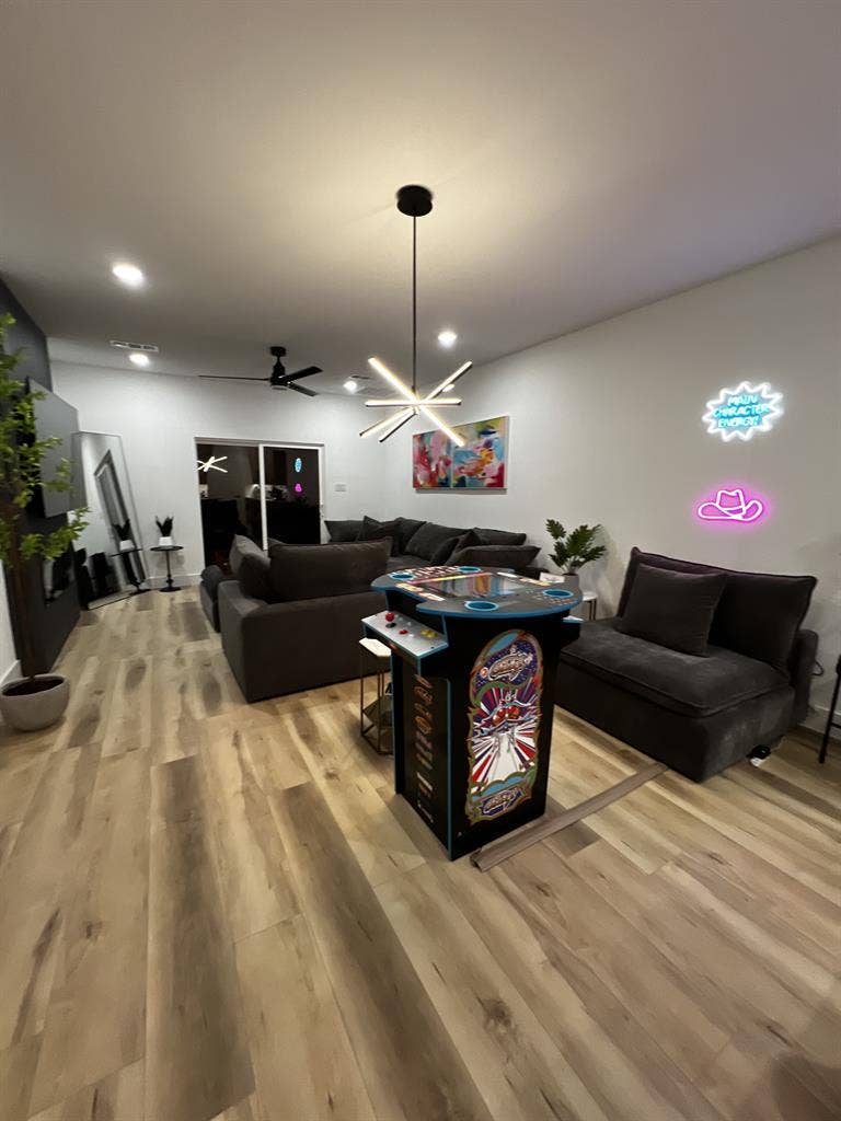 Master bedroom in new home