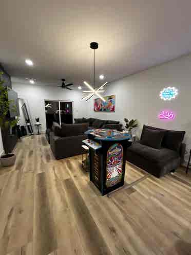 Master bedroom in new home