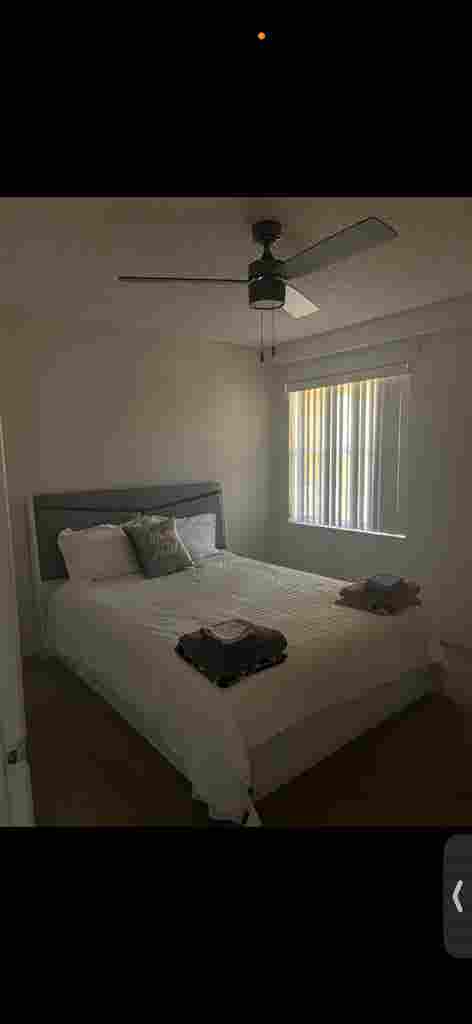 Bedroom and bathroom room