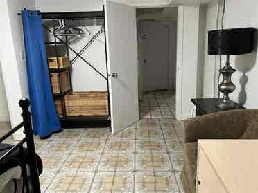 2 spacious private BR in 3BR suite