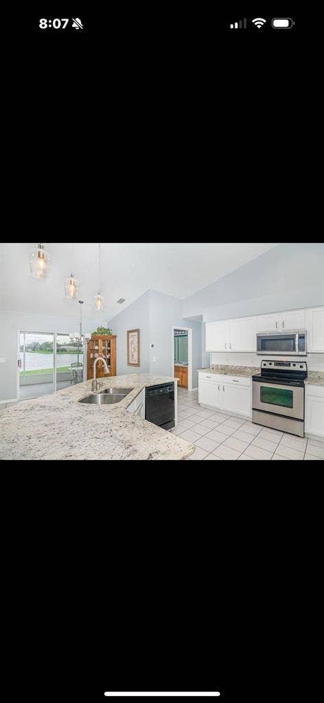 Brand new home with lake view!