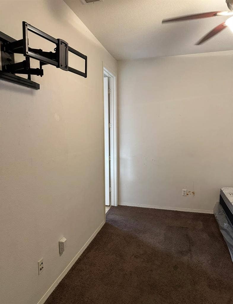 Room with a full attached bathroom
