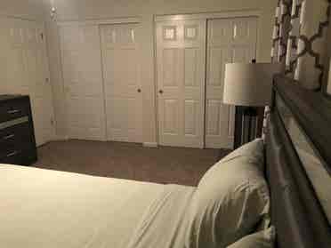 Room for rent in a big house.