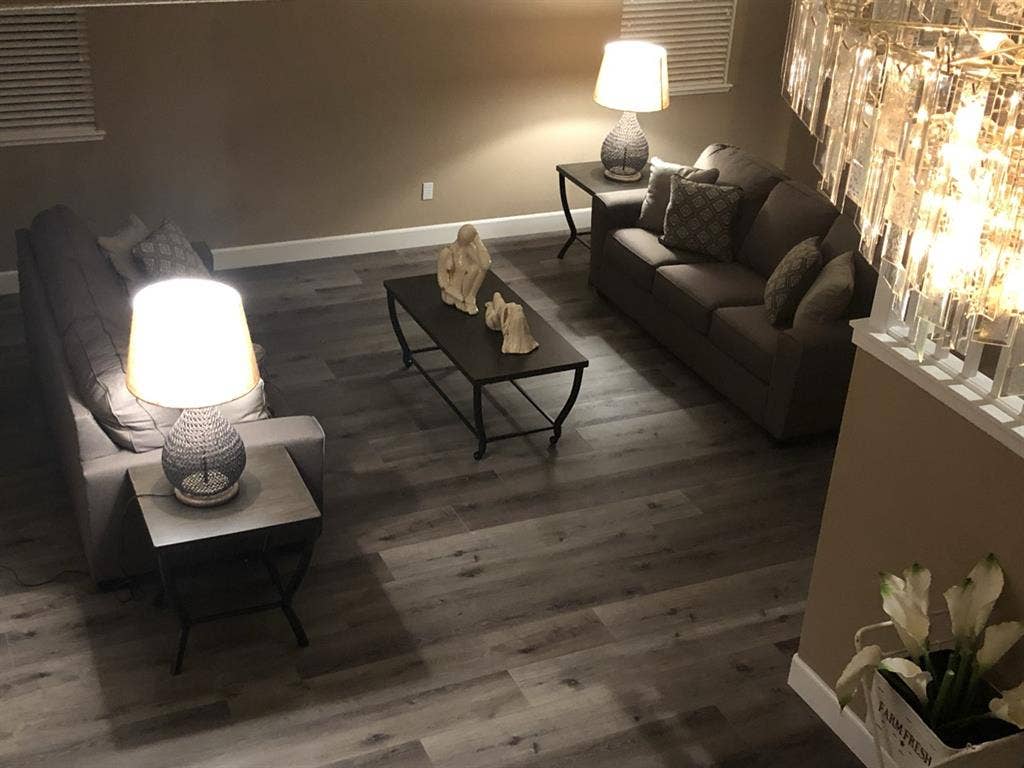 Room for rent in a big house.