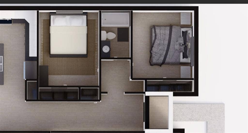 Renting private room with bathroom