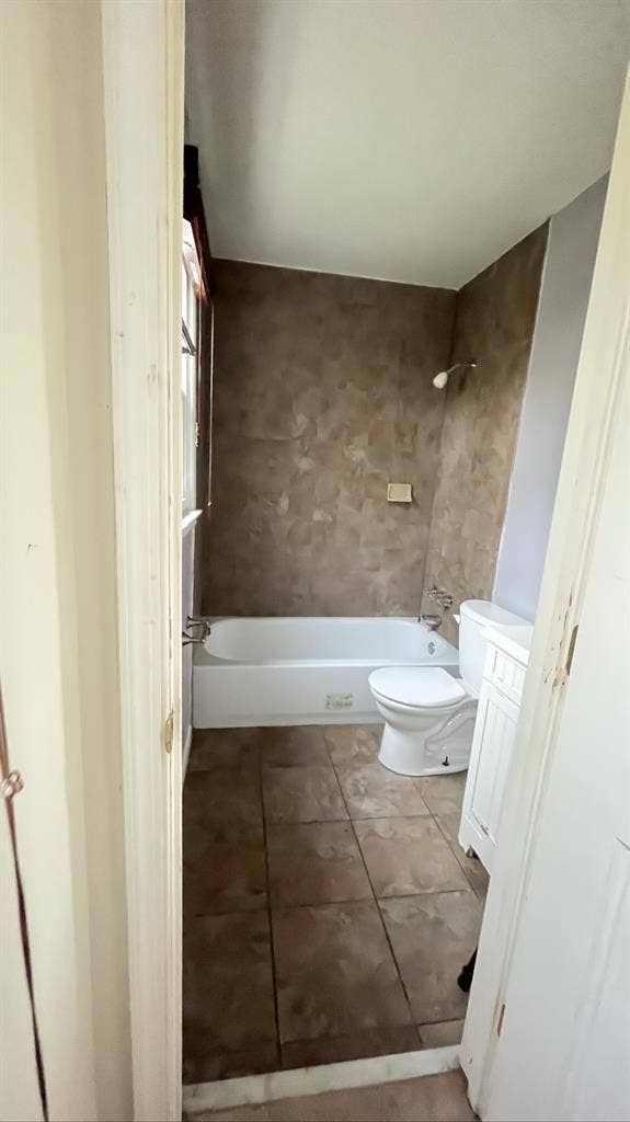 Bedroom with private bathroom.