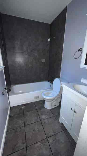 Bedroom with private  bathroom.
