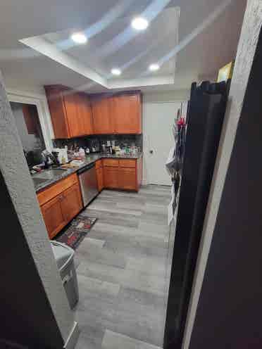 Master bedroom w/ private bathroom