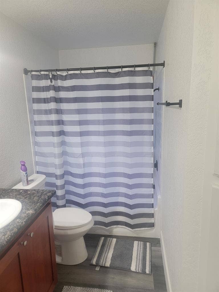 Master bedroom w/ private bathroom