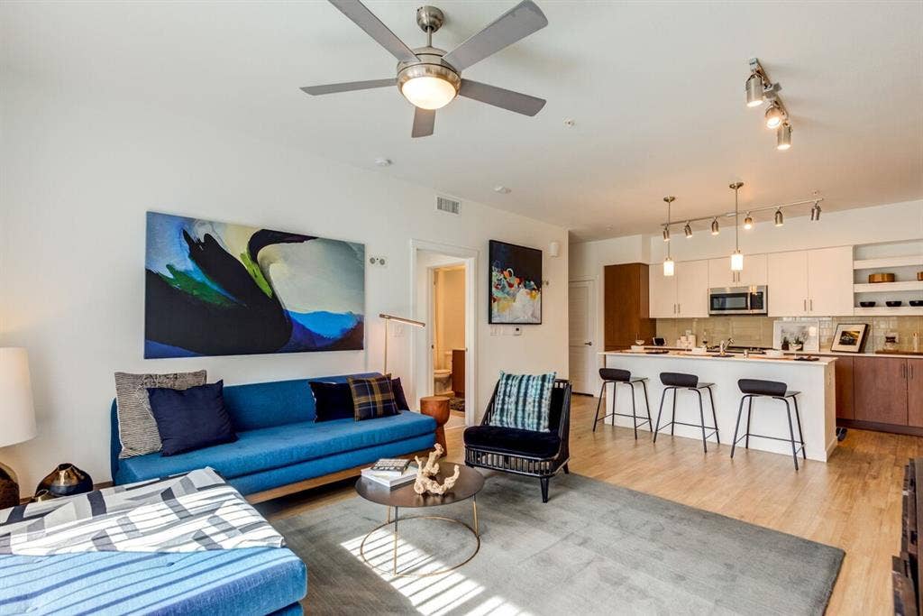 Fancy apartment room.