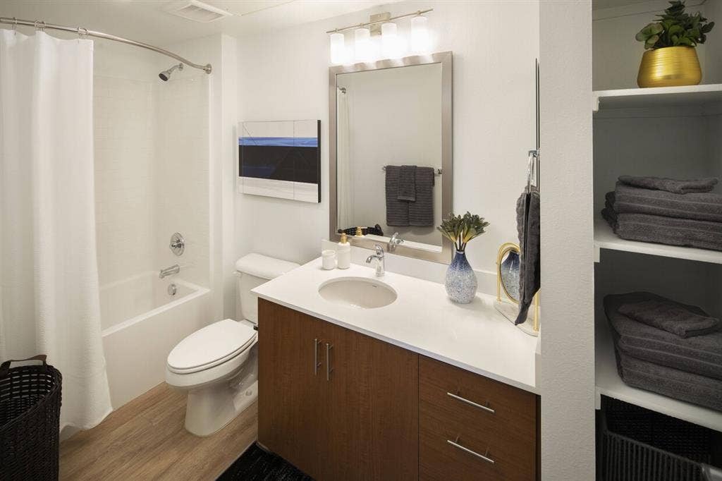 Fancy apartment room.