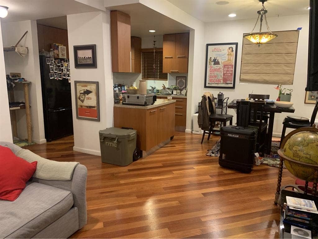 HUGE MASTER BEDROOM. In a Large Apt
