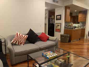 HUGE MASTER BEDROOM. In a Large Apt