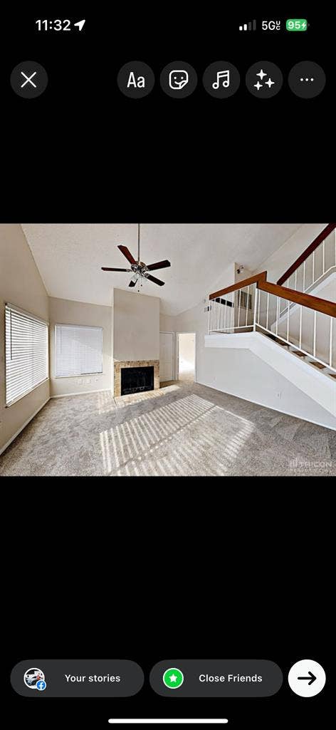 Upstairs room for rent