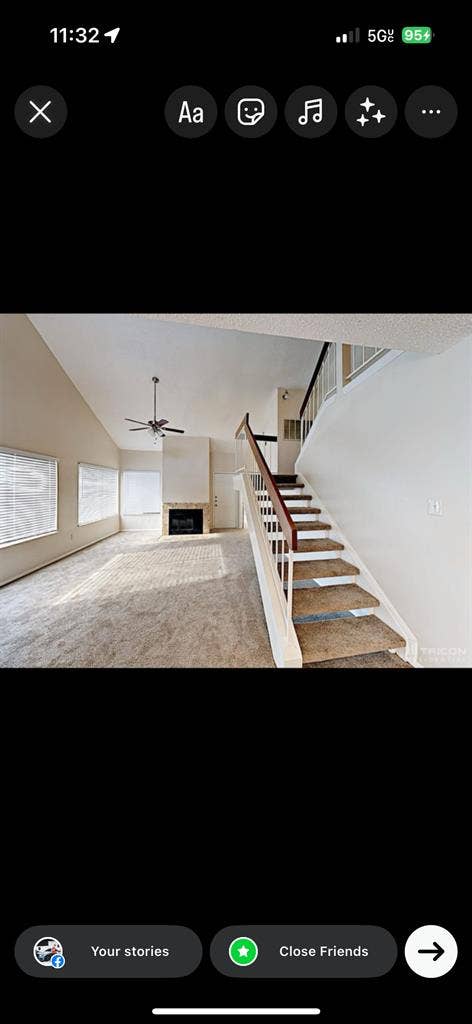 Upstairs room for rent