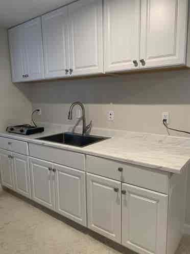Spacious basement fully furnished