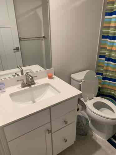 Spacious basement fully furnished