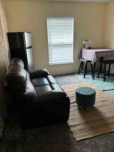 Two Furnished Rooms For One Tenant.