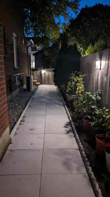 Basement with separate entrance
