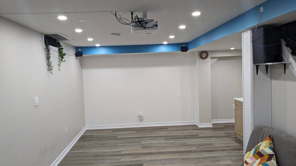 Basement with separate entrance