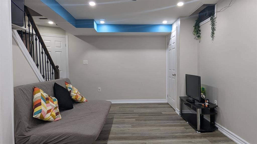 Basement with separate entrance