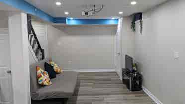Basement with separate entrance