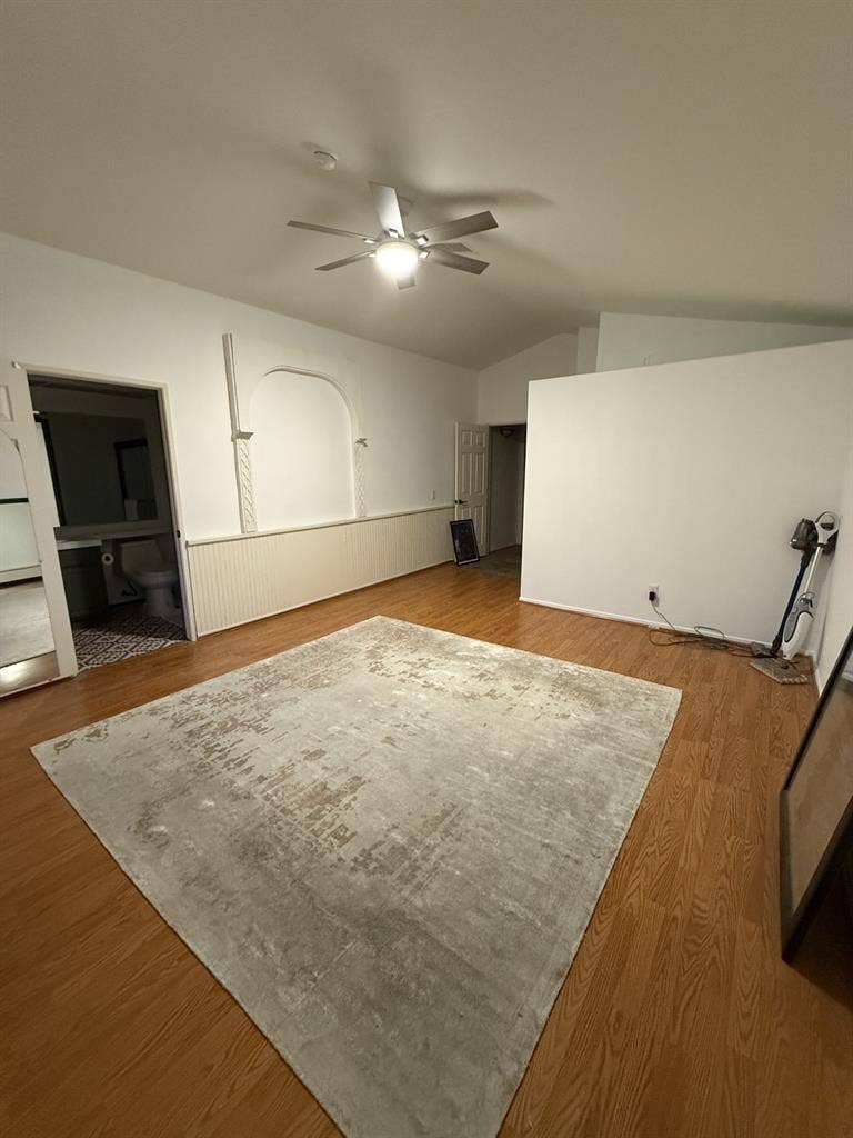 Large room with walk in closet
