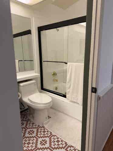 Large room with walk in closet
