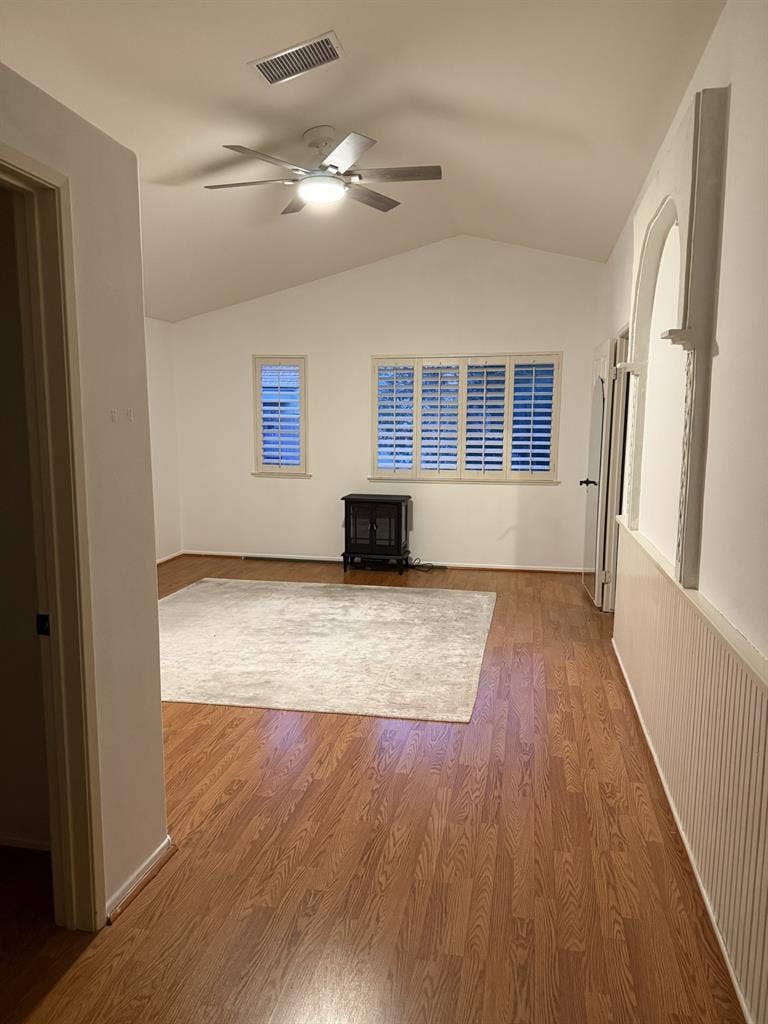 Large room with walk in closet