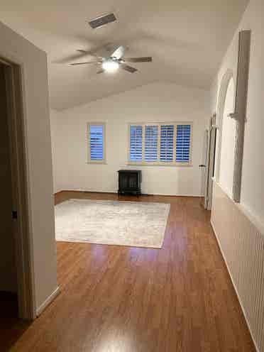 Large room with walk in closet