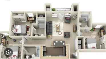 bath -1 room available