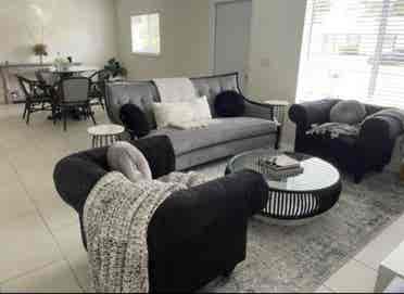 Private furnished bedroom $