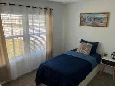Cozy furnished room & private bath