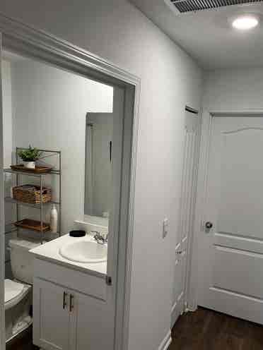 Cozy furnished room & private bath
