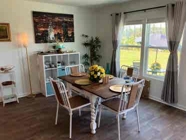 Cozy furnished room & private bath