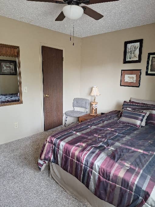 Furnished bedroom in my townhome