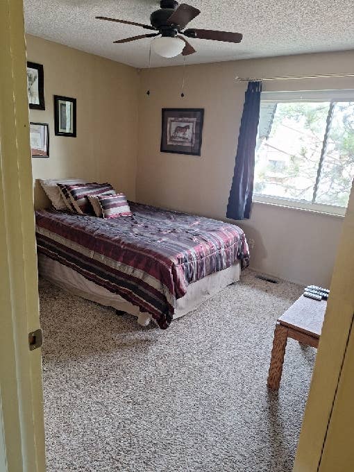 Furnished bedroom in my townhome