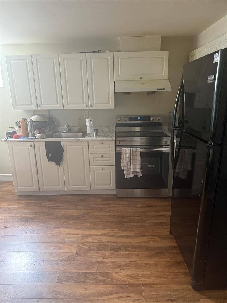 Clean and airy basement available