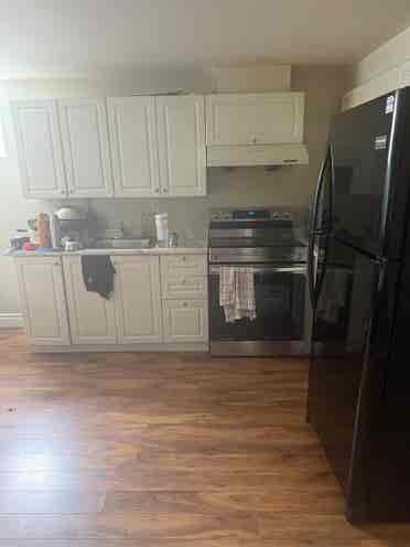 Clean and airy basement available