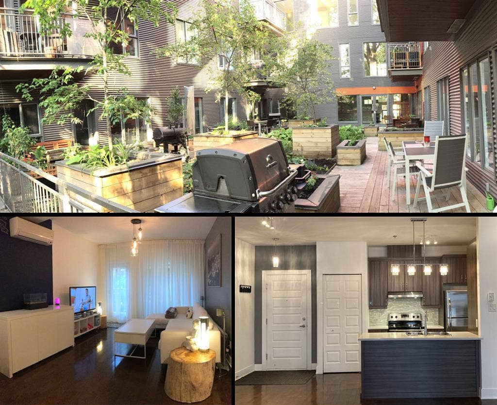 4½ Semi-Meublé/Terrasse Privé