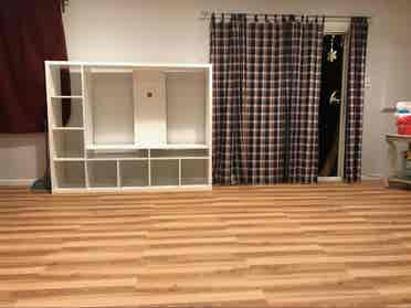 Basement Studio Dunn Loring sqft