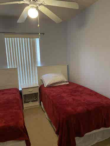 Private room for rent