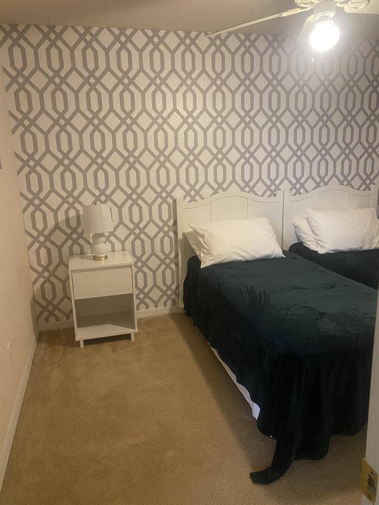 Private room for rent