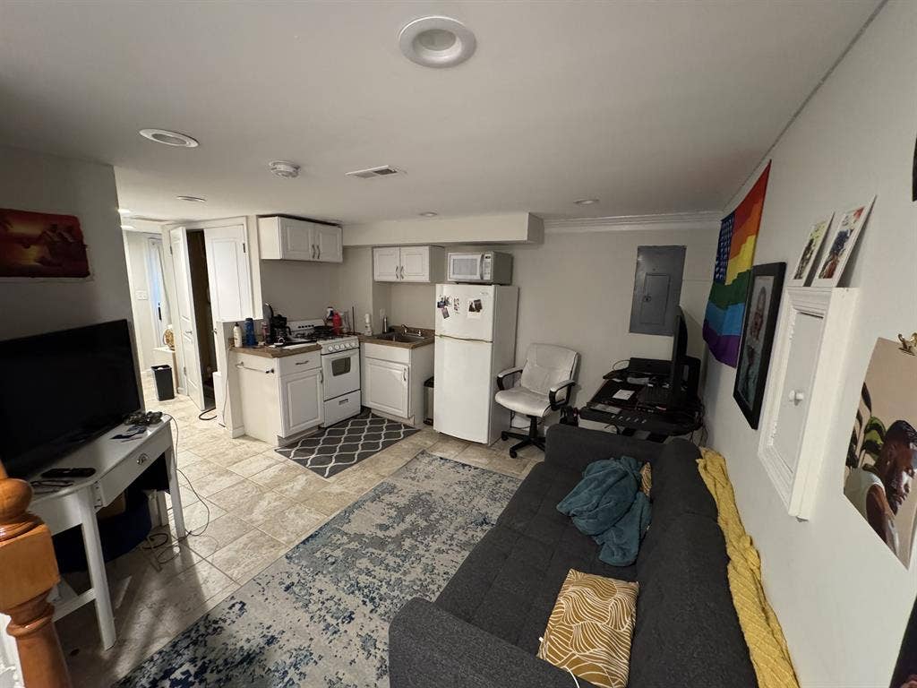 Garden unit in a DC row house!