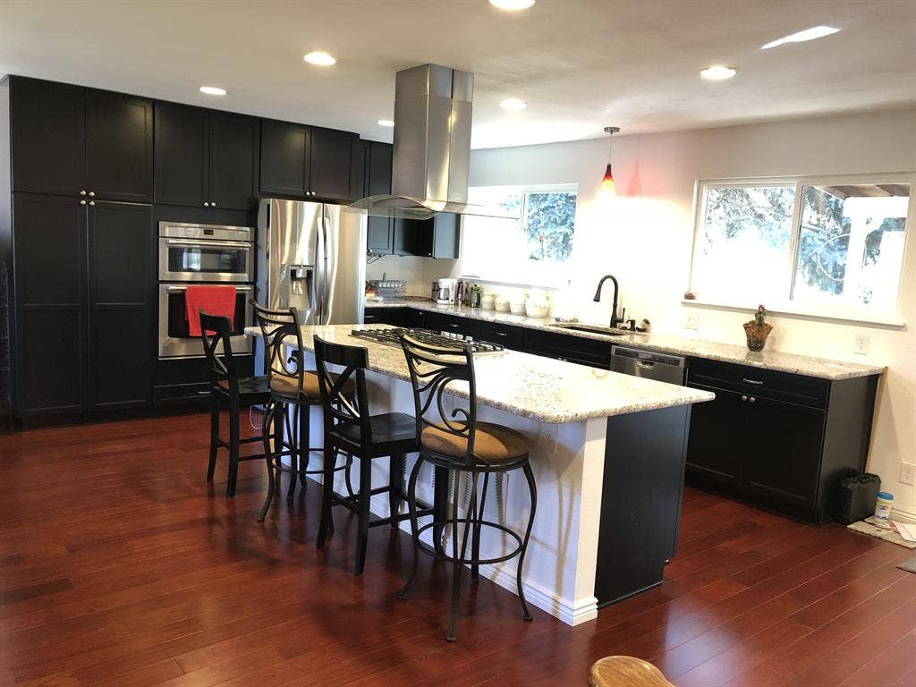 Master bedroom with private bath