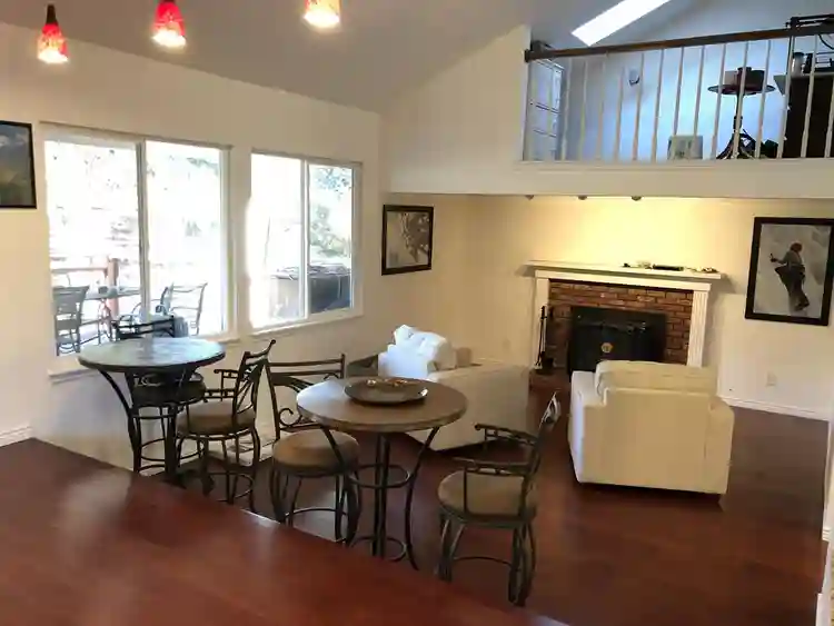 Master bedroom with private bath