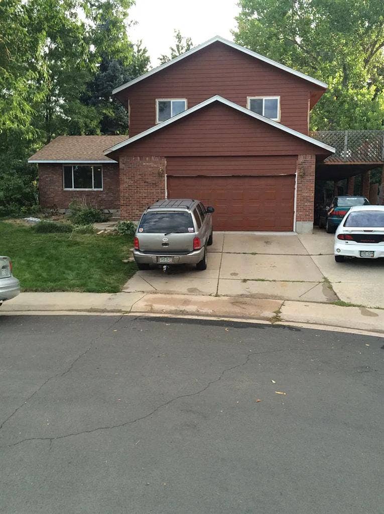 Master bedroom with private bath